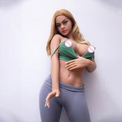 XSHARK Adult 172cm Natural Blonde Hair New Real Silicone Full Skeleton Sport Sex Doll With Custom Voice And Heat by Automatic Woman